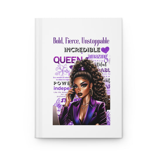 Bold & Fierce Hardcover Journal - Empowering Quotes for Strong Women