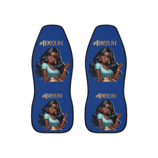 Boss Life Car Seat Covers | Trendy Auto Accessories, Car Decor, Gift for Her, Stylish Car Interior, Unique Car Gifts