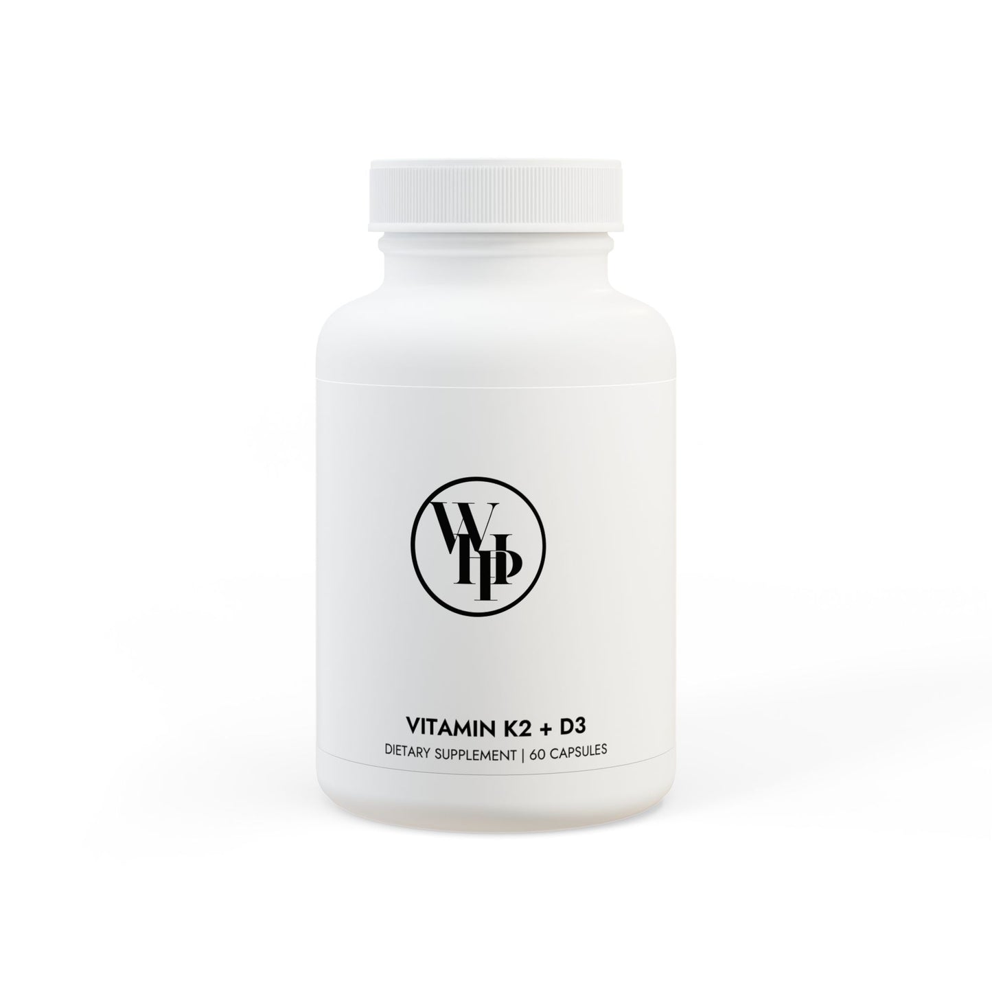 Vitamin K2 + D3 Supplement (60 Capsules)