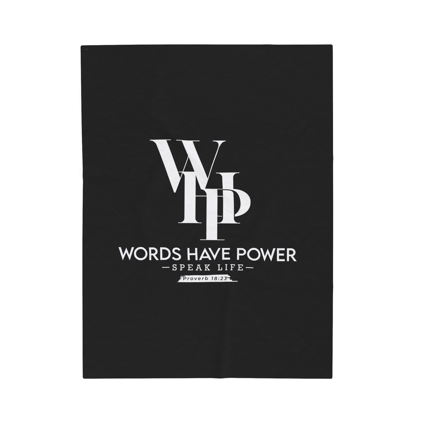 Plush Blanket - Wrap Yourself in the Power of Words