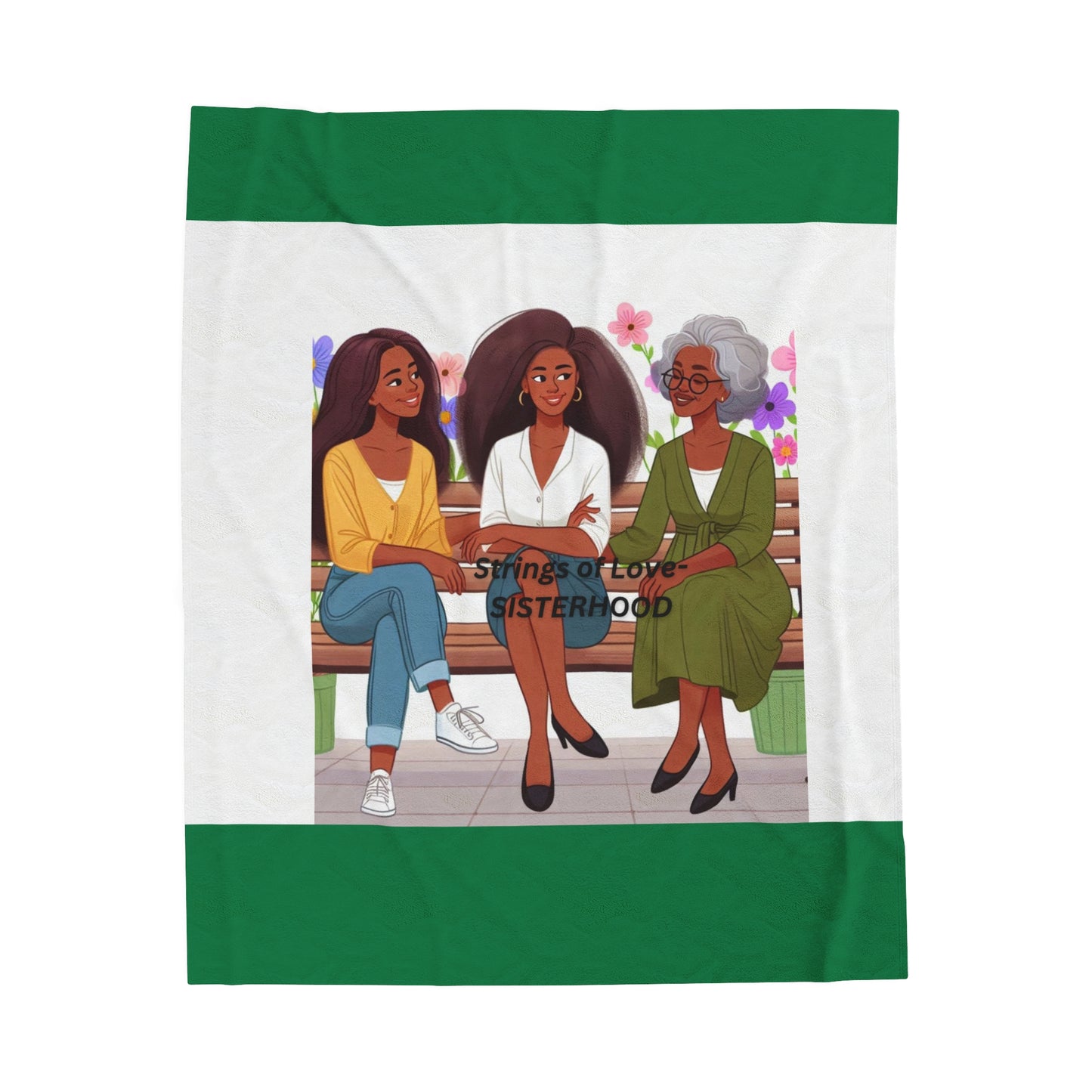 Sisterhood-Velveteen Plush Blanket