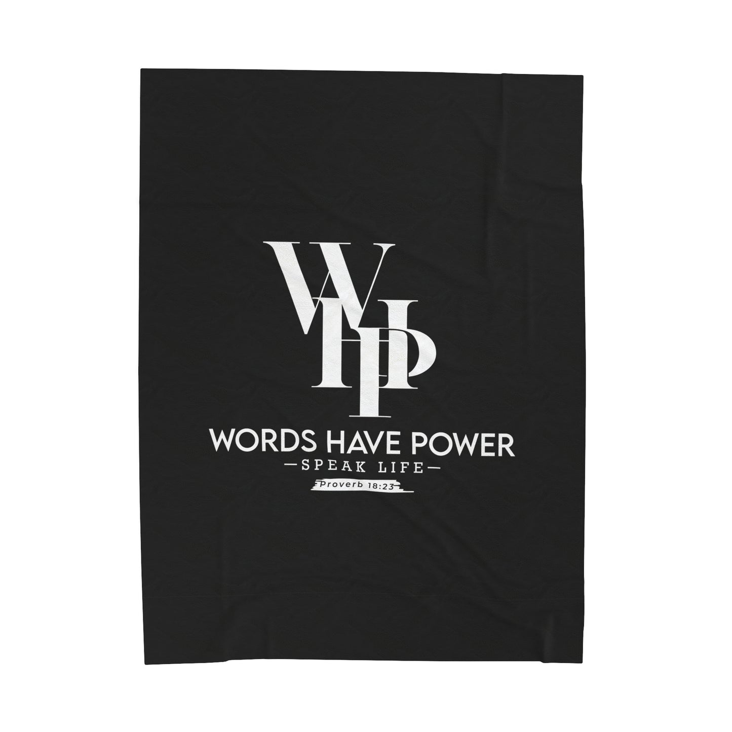 Plush Blanket - Wrap Yourself in the Power of Words