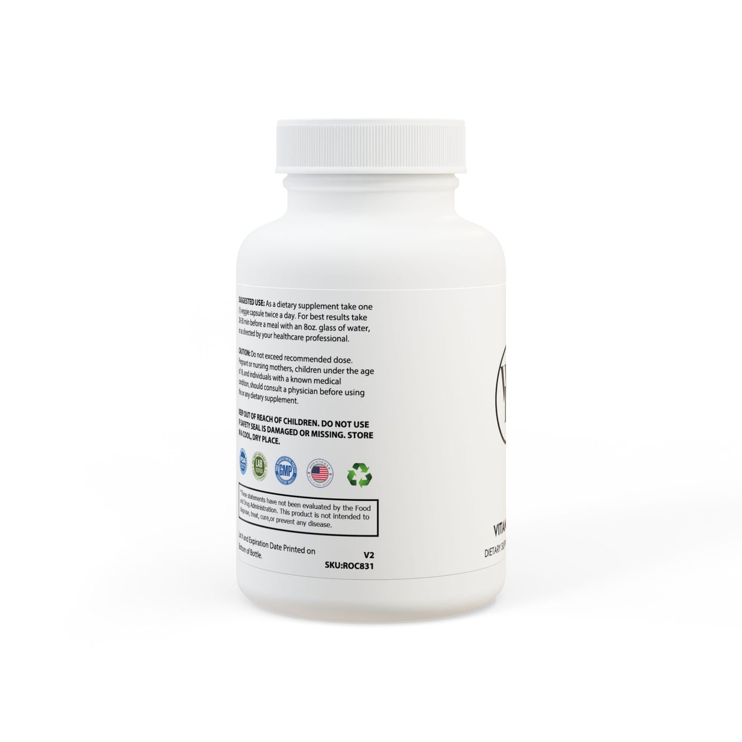 Vitamin K2 + D3 Supplement (60 Capsules)