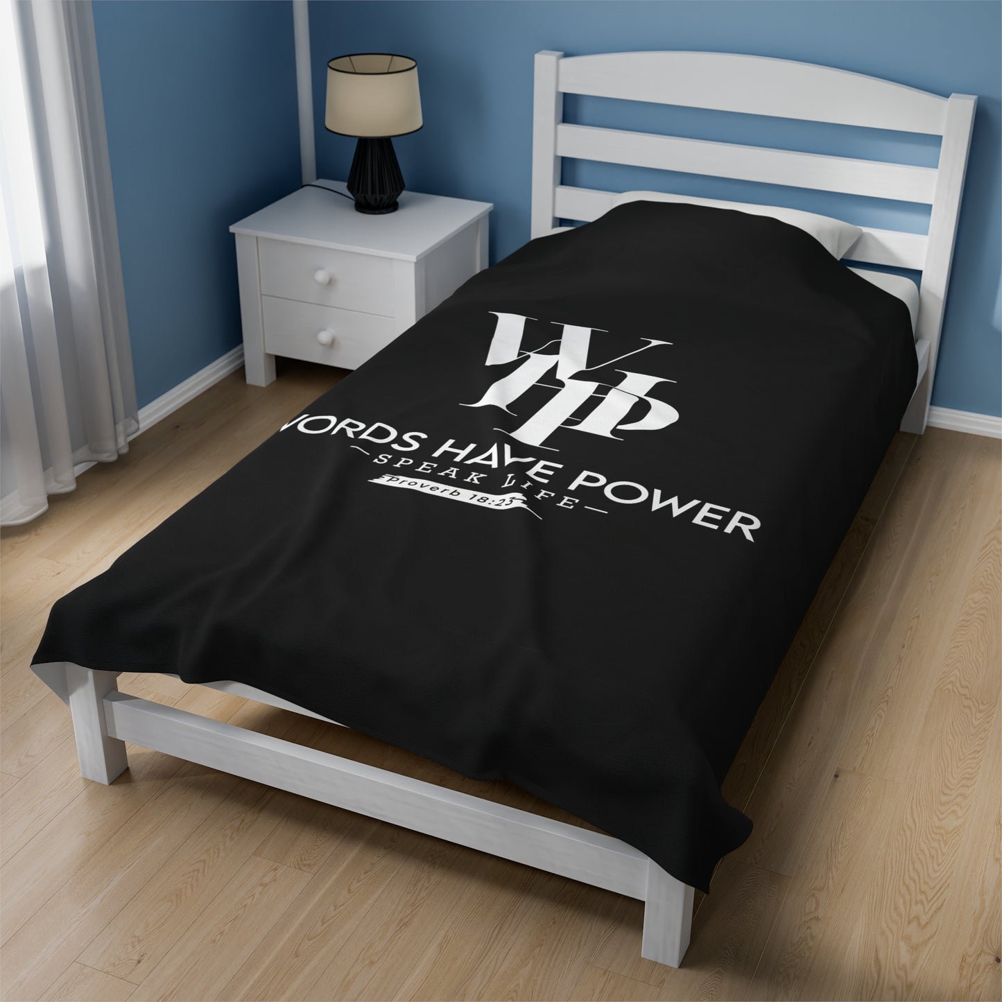 Plush Blanket - Wrap Yourself in the Power of Words