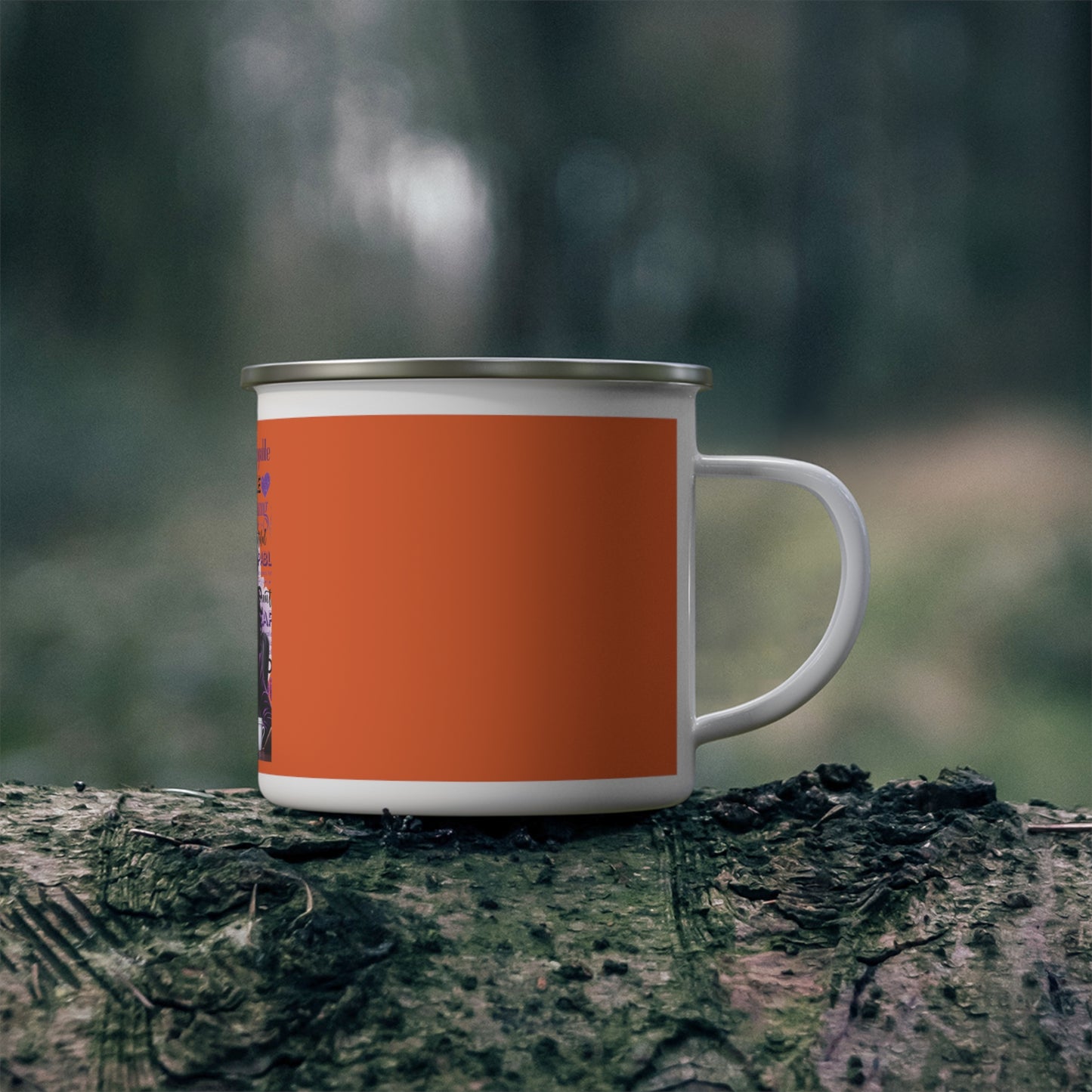 Bold & Fierce Camping Mug - Empowering Design for Adventurers