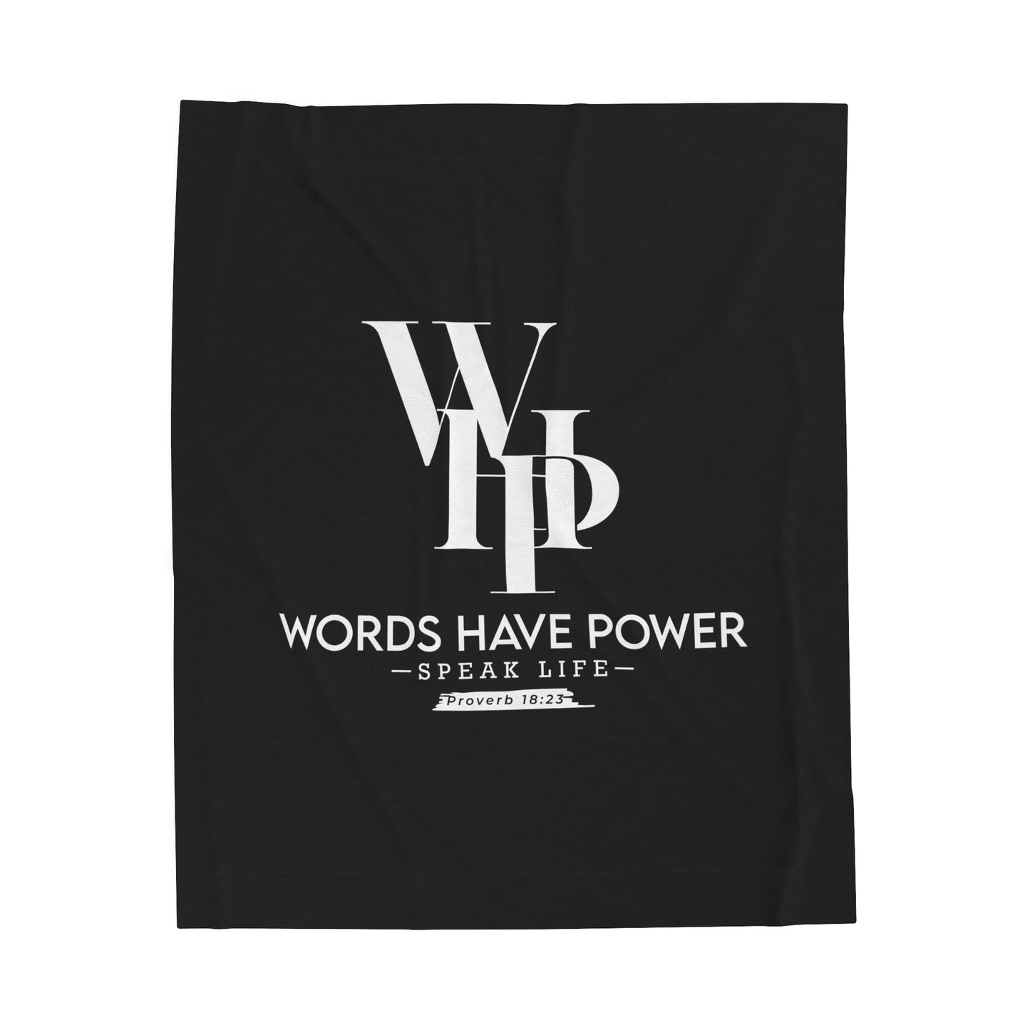 Plush Blanket - Wrap Yourself in the Power of Words